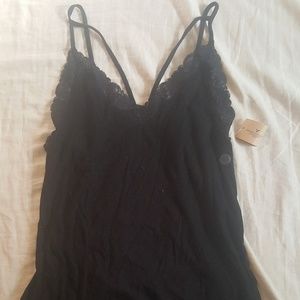 Black American Eagle strappy tank